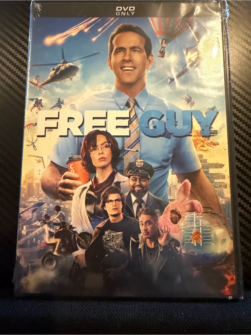 Free Guy DVD Movie PG 13 NWT RYAN Reynolds Jodie Comer Shawn Levy